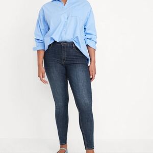 Old Navy Rockstar Super Skinny 360 Stretch Extra High Rise Jeans